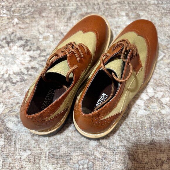 Kenneth Cole Wingtip Oxford Dress Shoes - size 6 - Picture 8 of 11